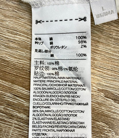 Y-3 長袖Tシャツ フラワーグラフィック ストリート メンズ SIZE L ワイスリー