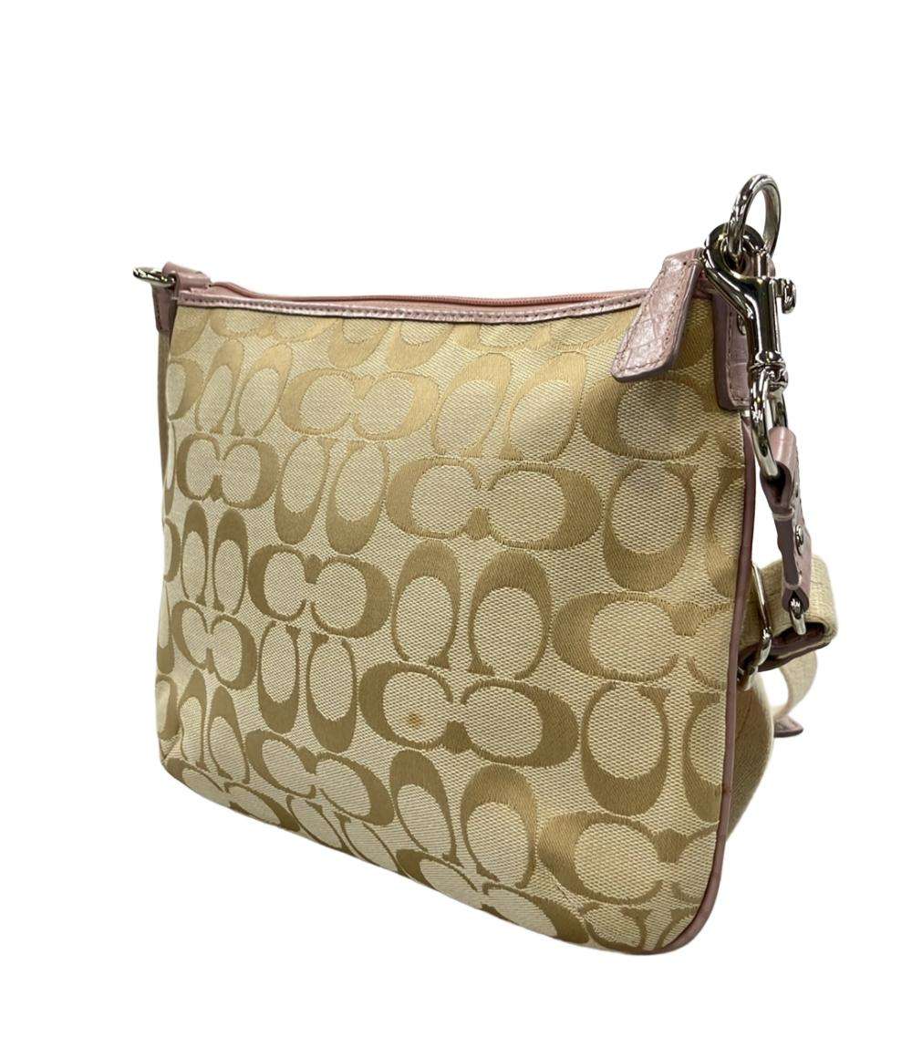 COACH ショルダーバッグ 斜め掛け シグネチャー レディース コーチ