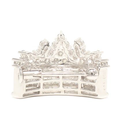 ブローチ K18 ダイヤ1.50ct レディース