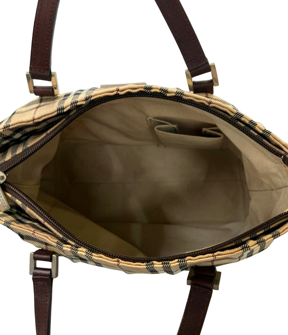 BURBERRY BLUE LABEL ハンドバッグ チェック レディース バーバリーブルーレーベル