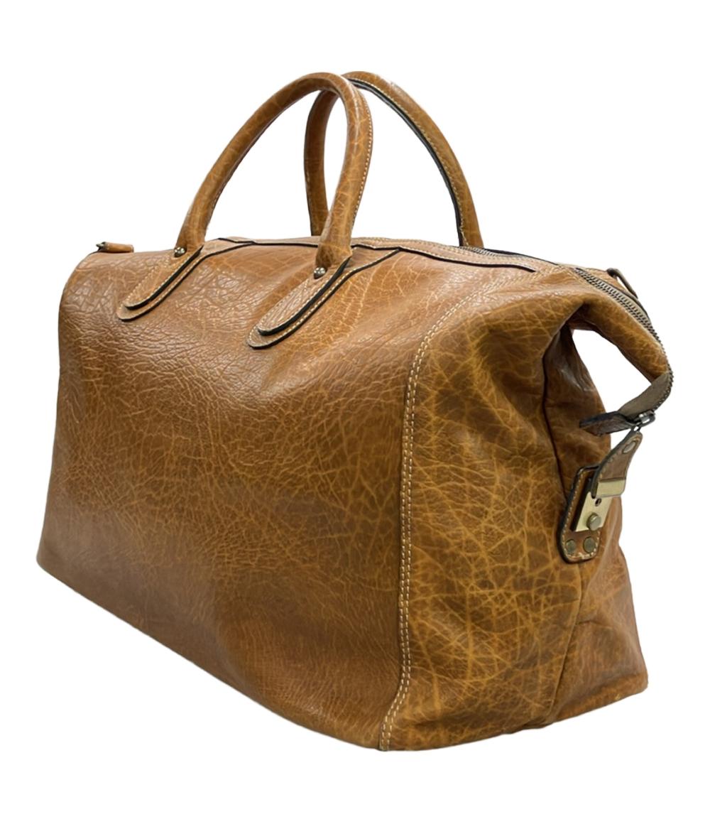 GOLD PFEIL ボストンバッグ ショルダーバッグ 2WAY 斜め掛け レザー メンズ ゴールドファイル