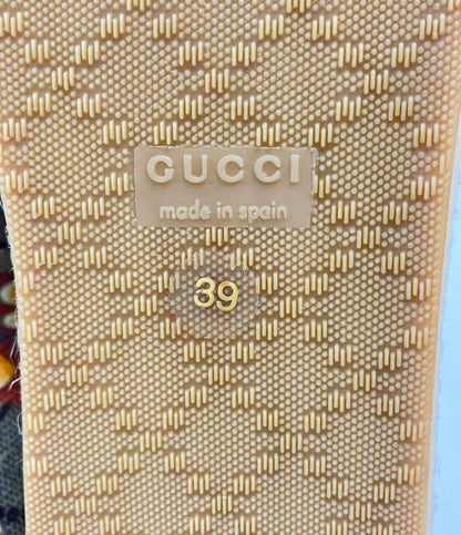 美品 グッチ スリッポン エスパドリーユ レディース SIZE 39 (XL) GUCCI