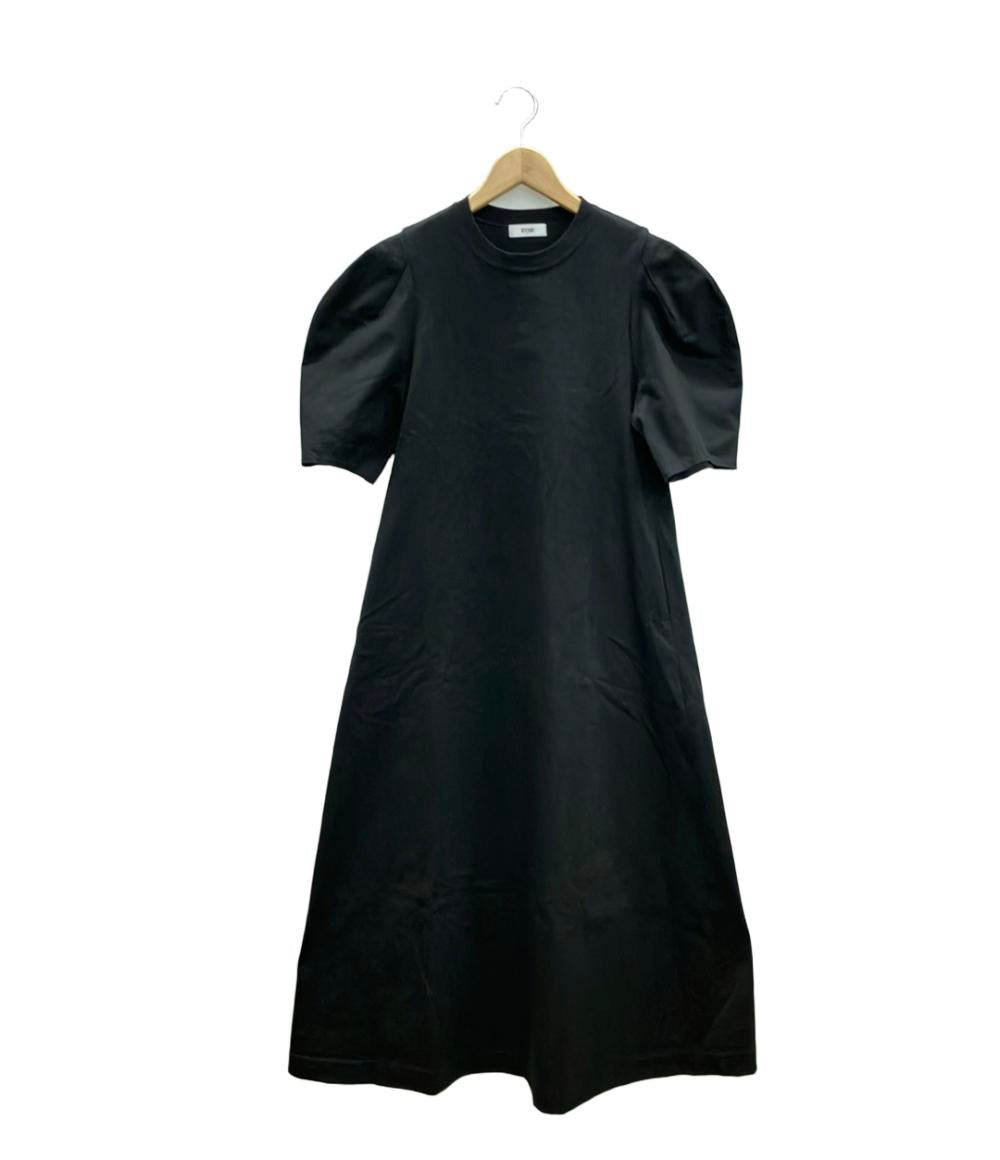 シン バルーンスリーブ半袖Tシャツフレアロングワンピース レディース SIZE XS SYNE