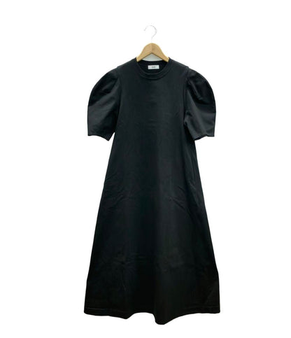 シン バルーンスリーブ半袖Tシャツフレアロングワンピース レディース SIZE XS SYNE