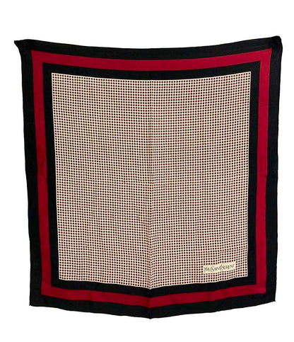 YVES SAINT LAURENT スカーフ シルク100% ドット柄 レディース メンズ イヴ・サンローラン