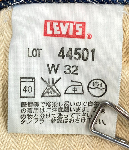 Levi's デニムパンツ LVC 大戦モデル ダメージ  ペンキ（アーキュエイトステッチ）加工 リペア跡 S501XX 44501 メンズ SIZE W32 (M) リーバイス