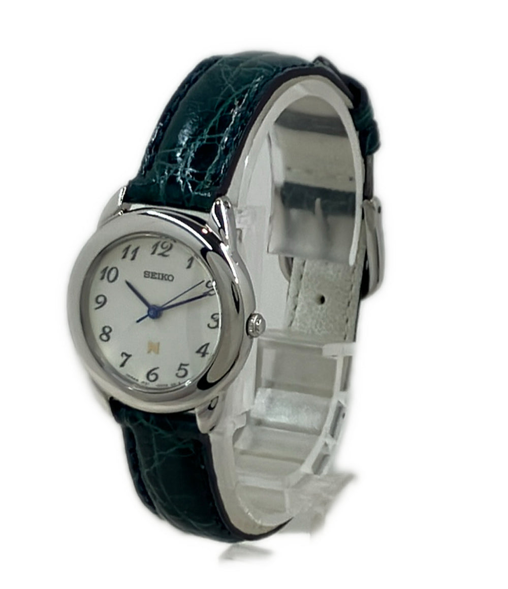 美品 SEIKO 腕時計 ノイエ クオーツ 1F21-0BN0 レディース セイコー