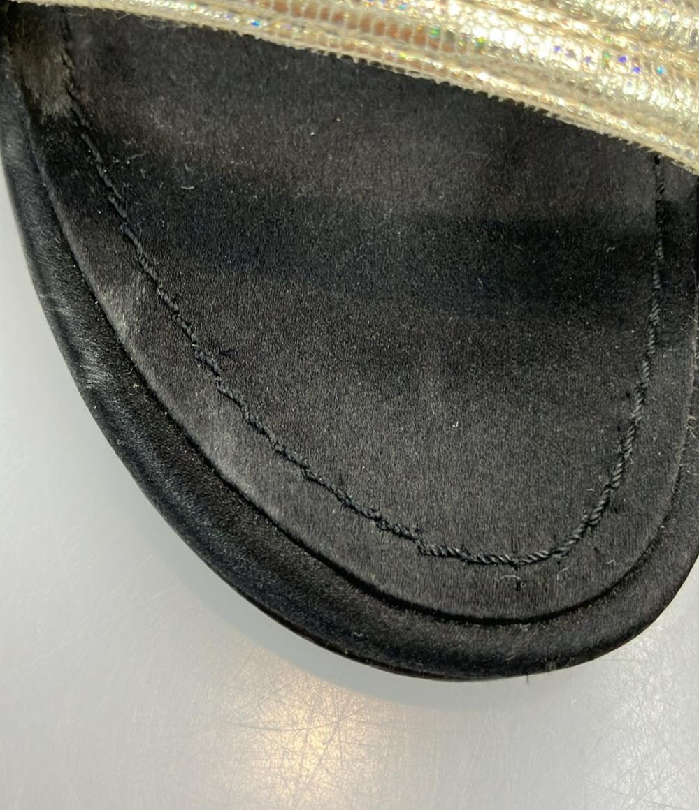 Christian Dior パンプス サテン レディース SIZE 35 1/2 D (22.5cm) クリスチャンディオール