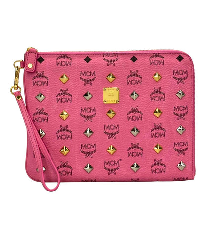 MCM クラッチバッグ セカンドバッグ スタッズ レディース エムシーエム