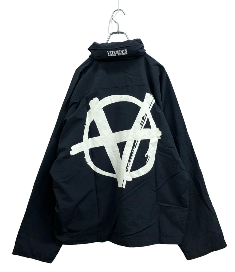 美品 VETEMENTS ナイロンジャケット ブルゾン MAH20JA211 メンズ SIZE M ヴェトモン