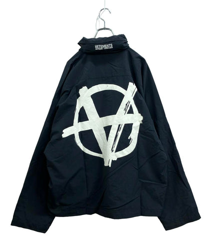 美品 VETEMENTS ナイロンジャケット ブルゾン MAH20JA211 メンズ SIZE M ヴェトモン