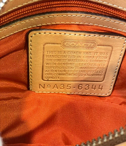 訳あり コーチ ショルダーバッグ 斜め掛け ミニシグネチャー 6344 レディース COACH