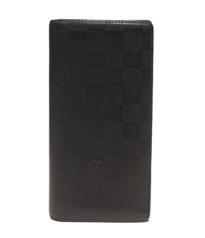 LOUIS VUITTON 二つ折り財布 ダミエアンフィニ ポルトフォイユ ブラザ N63010 メンズ ルイ・ヴィトン