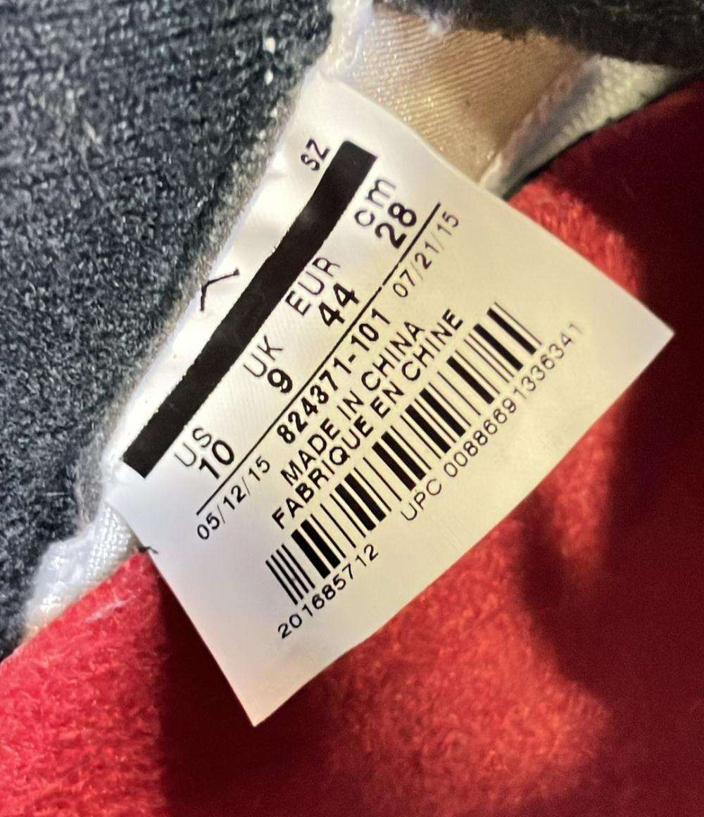 NIKE ハイカットスニーカー × Supreme AIR JORDAN 5 RETRO 824371-101 メンズ SIZE 28.0 (XL) ナイキ