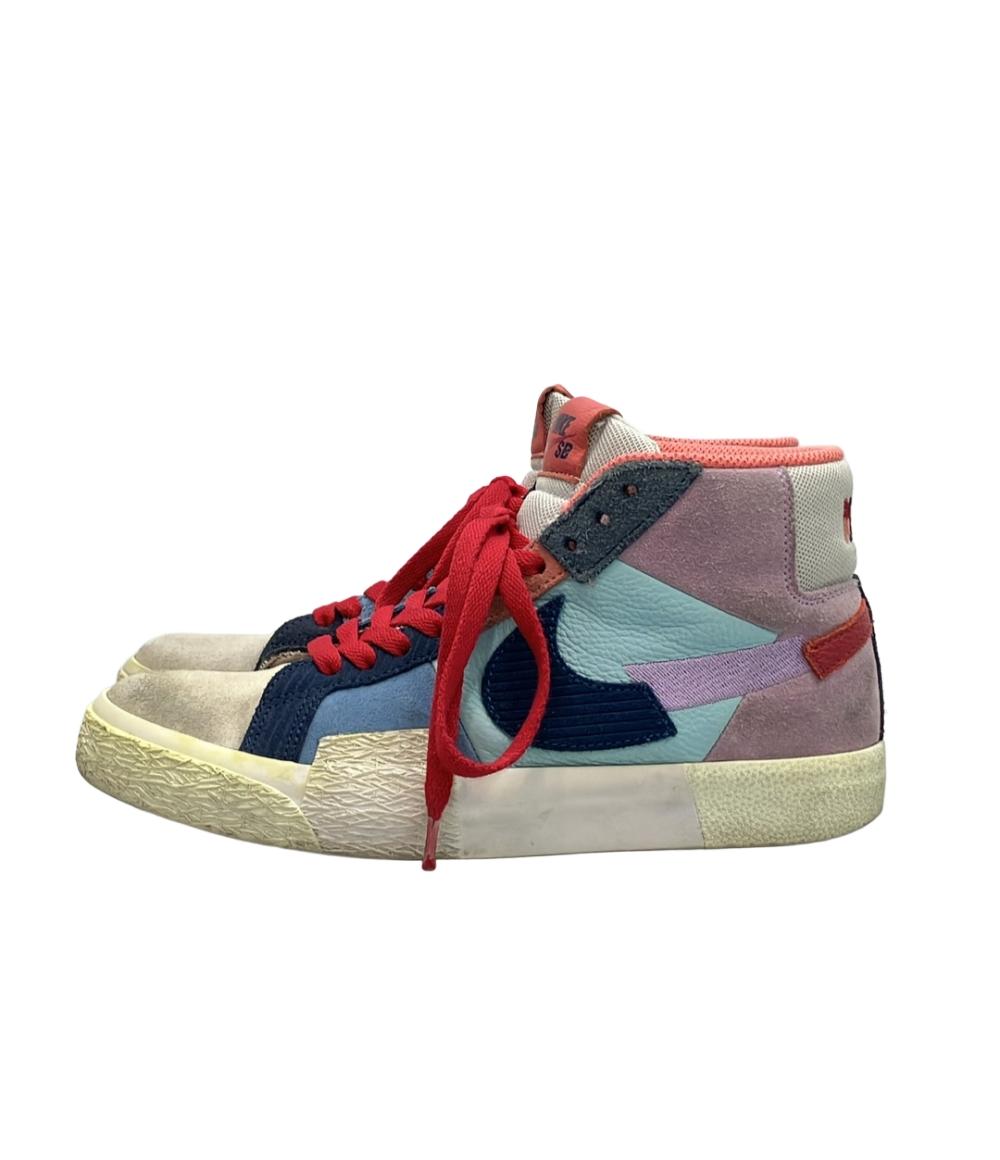 NIKE ハイカットスニーカー SB ブレーザー ミッド プレミアム DA8854-500 レディース SIZE 24.0 (L) ナイキ