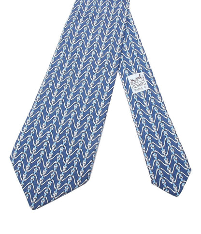 美品 エルメス ネクタイ シルク100％ メンズ HERMES