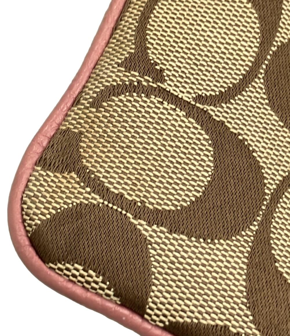 コーチ ポーチ シグネチャー レディース COACH