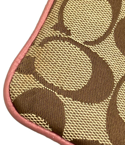 コーチ ポーチ シグネチャー レディース COACH