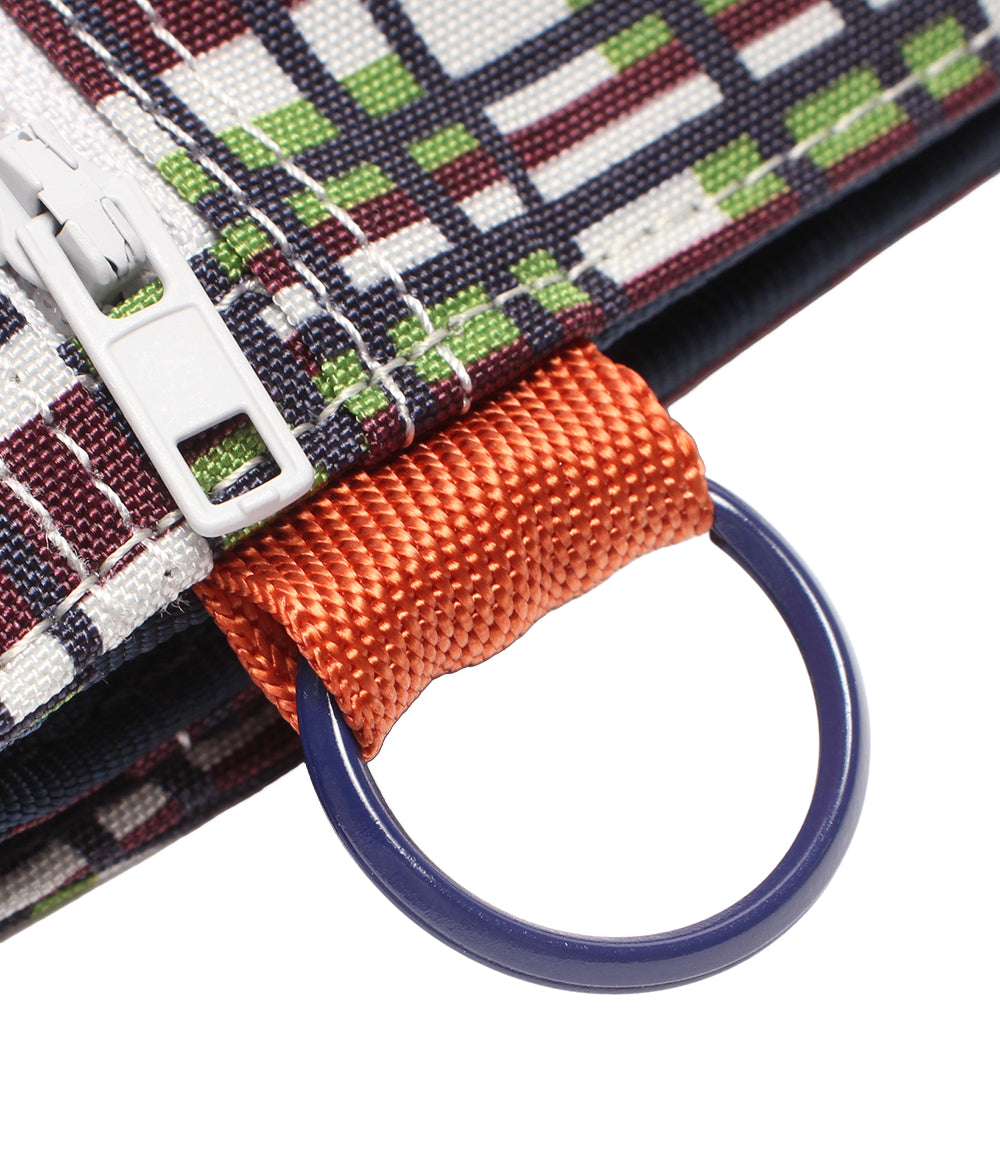 美品 PORTER MARNI 長財布 チェック柄 レディース メンズ ポーター マルニ