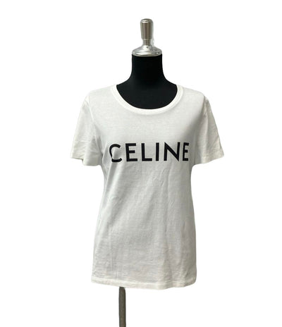 セリーヌ 半袖Tシャツ ロゴ レディース SIZE S CELINE