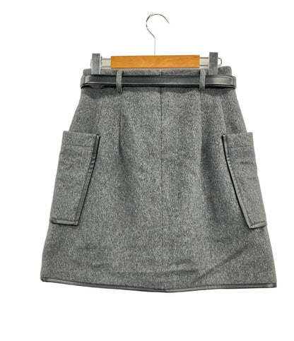 美品 フレイアイディー パイピング ミニスカート レディース SIZE 1 (S) FRAY I.D