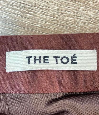 THE TOE ショートパンツ かぼちゃパンツ  ブラウン TT24521141 レディース SIZE Ｍ ザトゥー