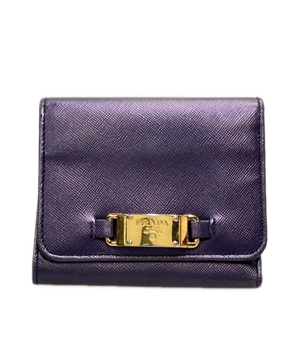 PRADA 三つ折り財布 レディース プラダ