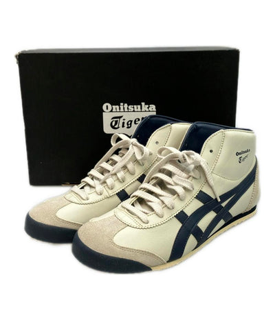 美品 ONITSUKA TIGER ミドルカットスニーカー メキシコ ミッド ランナー THL328 メンズ SIZE 27.0 (L) オニツカタイガー