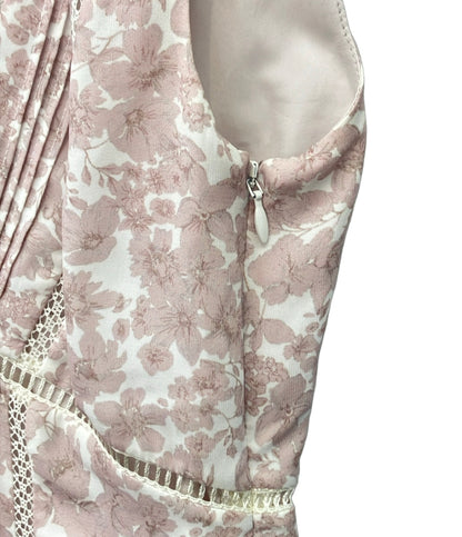 美品 Her lip to ノースリーブワンピースLace Trimmed Floral Dress 1251305096 レディース SIZE M ハーリップトゥ