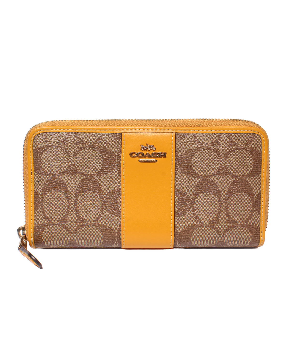 COACH ラウンドファスナー長財布 シグネチャー F54630 レディース コーチ
