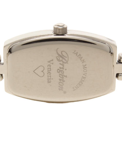 美品 Brighton 腕時計 クオーツ ホワイト レディース ブライトン