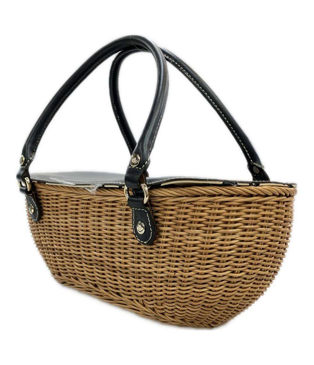 kate spade ハンドバッグ かごバッグ 蓋付き レザー レディース ケイトスペード