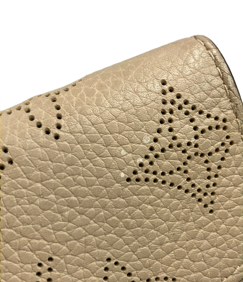 LOUIS VUITTON マヒナ ミュルティクレ4グレーベージュ4連キーケース ミュルティクレ4 モノグラムマヒナ 4連 キーケース レザー シルバー