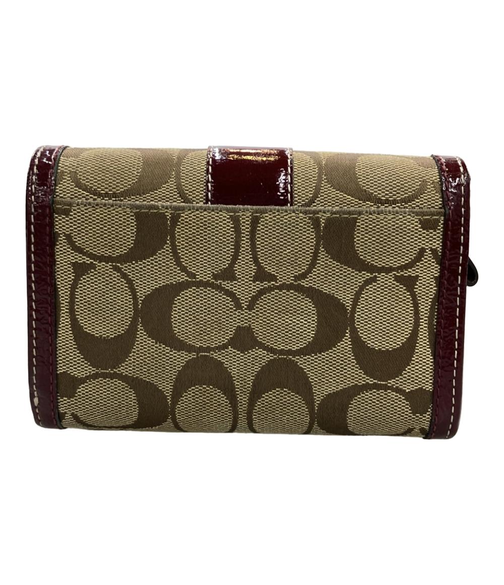 コーチ 二つ折り財布 シグネチャー レディース COACH