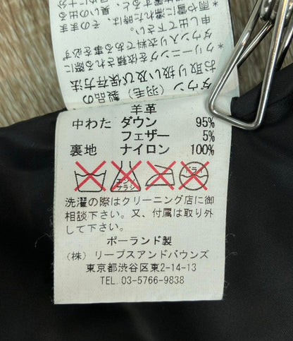 TATRAS レザーダウンベスト 12AW BECRUX MTA13A468 メンズ SIZE 2 (M) タトラス
