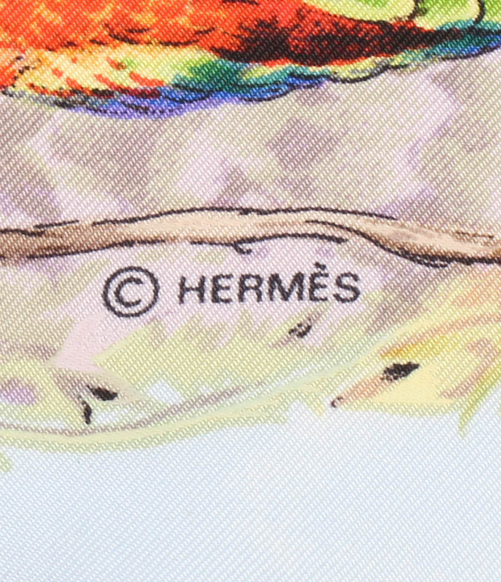 HERMES スカーフ シルク100％ EQUATEUR 赤道直下 レディース エルメス