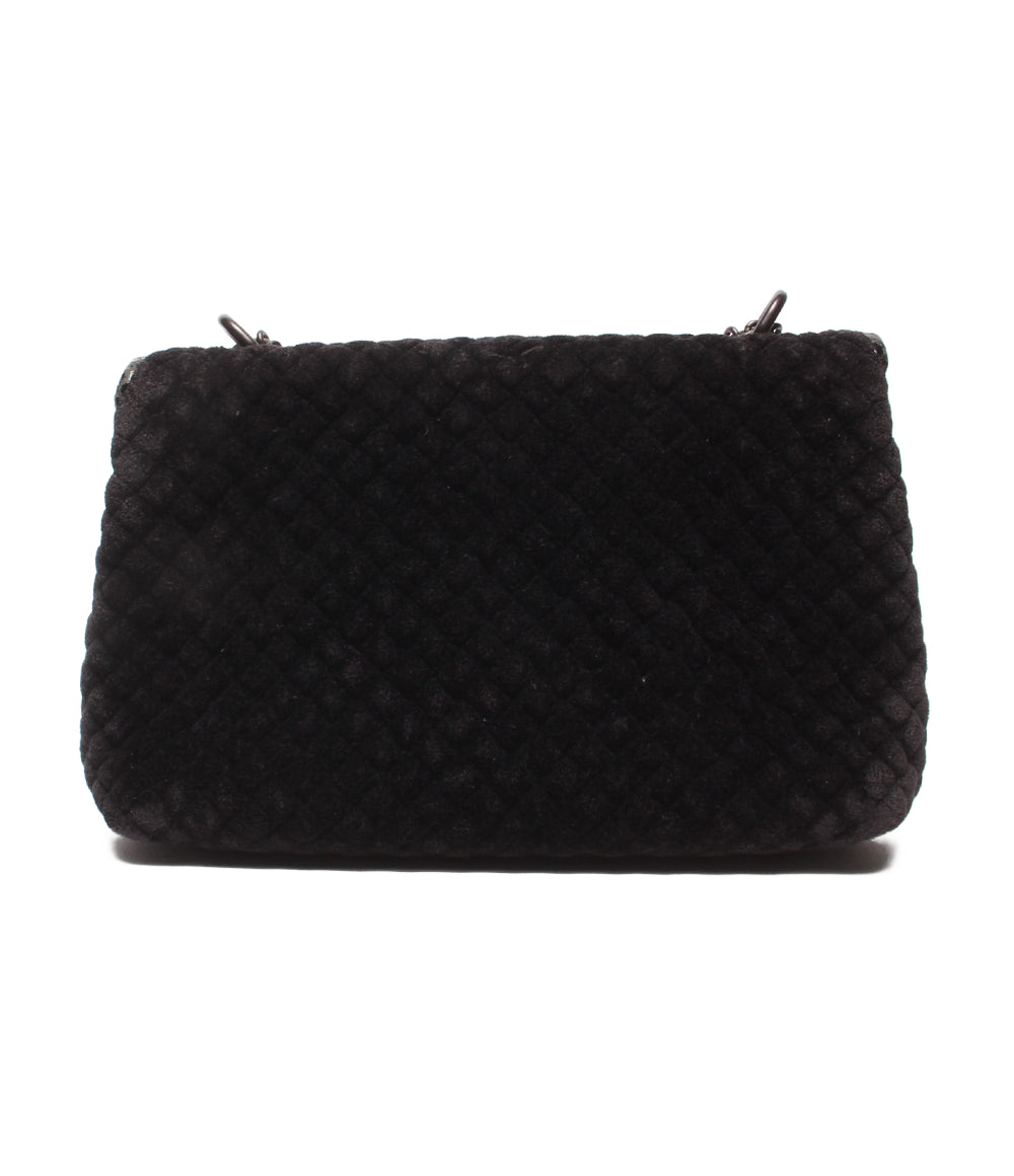 BOTTEGA VENETA チェーンショルダーバッグ 肩掛け ベロア レディース ボッテガ・ヴェネタ