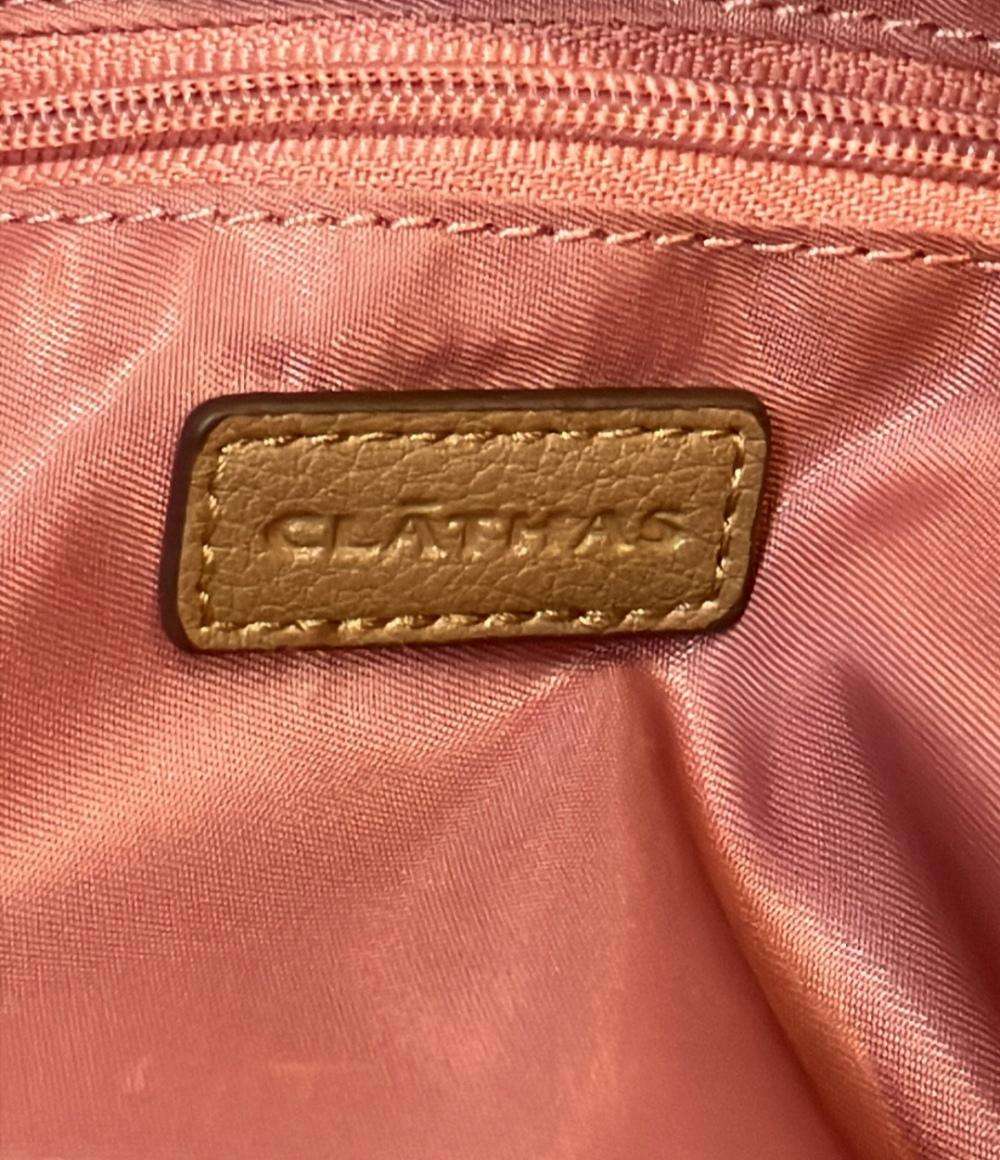 美品 CLATHAS トートバッグ 肩掛け 花柄 フローラ レディース クレイサス