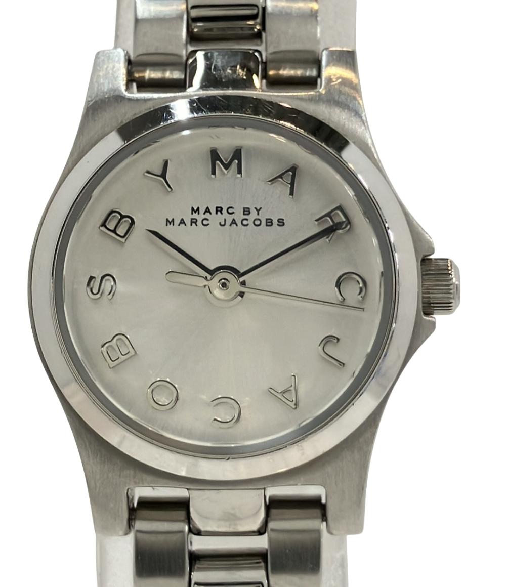 マークバイマークジェイコブス 腕時計 クオーツ シルバー MBM3198 レディース MARC BY MARC JACOBS
