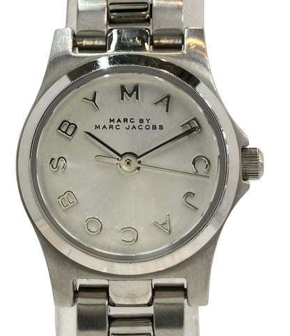 マークバイマークジェイコブス 腕時計 クオーツ シルバー MBM3198 レディース MARC BY MARC JACOBS