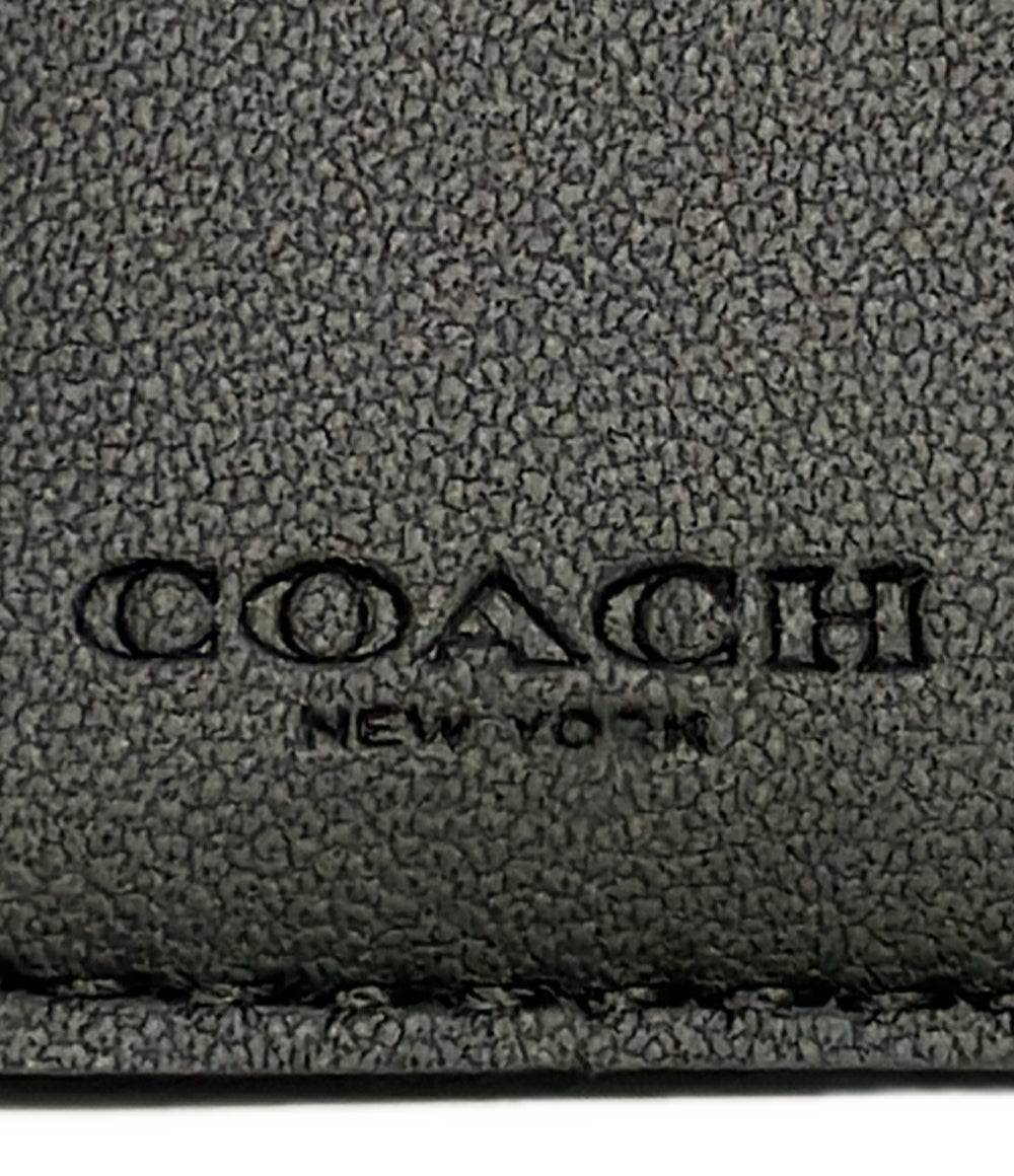 COACH 二つ折り財布 ミディアム コーナー ジップ ウォレット シグネチャー キャンパス シグネチャー レディース コーチ