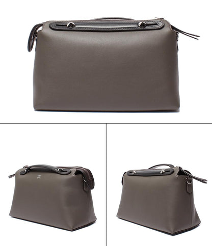 美品 FENDI 2way ハンドバッグ ショルダーバッグ カーフレザー バイザウェイ ミディアム レディース フェンディ