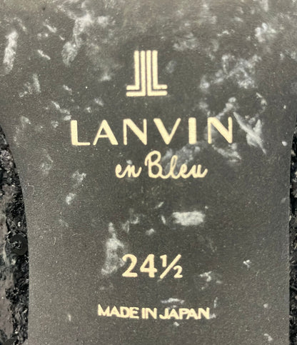 LANVIN en Bleu オペラシューズ 2457 レディース SIZE 24 1/2 ランバンオンブルー
