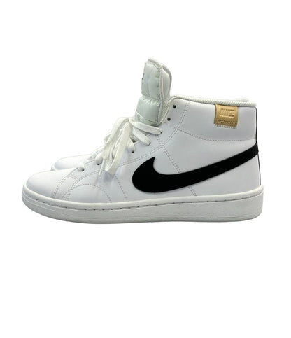 美品 NIKE ミドルカットスニーカー コート ロイヤル 2 MID CQ9179-100 メンズ SIZE 26.5 (M) ナイキ