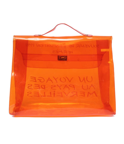 HERMES ハンドバッグ ゴールド金具 ビニールケリー レディース エルメス