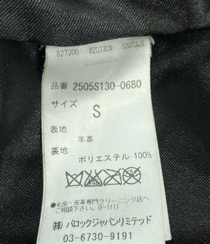 訳あり マウジー シングルライダースジャケット レディース SIZE S MOUSSY