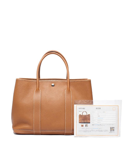 HERMES トートバッグ ハンドバッグ □O刻印 シルバー金具 ネゴンダ ガーデン パーティPM レディース エルメス