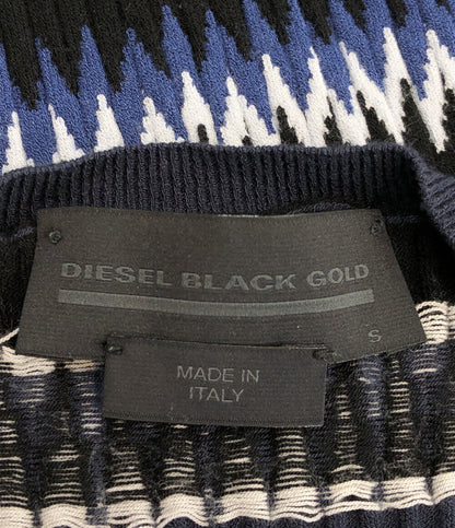 ディーゼルブラックゴールド 美品 半袖ニット      レディース SIZE S (S) DIESEL BLACK GOLD