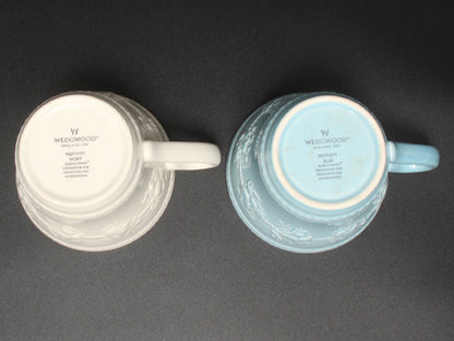 WEDGWOOD マグカップ 2点セット ペア フェスティビティ アイボリー ブルー ウエッジウッド