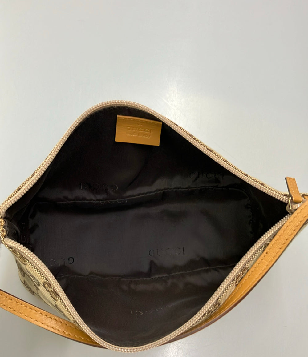 美品 GUCCI アクセサリーポーチ GGキャンバス 039 1103 2123 レディース グッチ